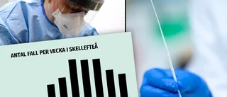 Skellefteå fortfarande sämst i Västerbotten – men fallen blir färre • Här är alla nya fall – kommun för kommun