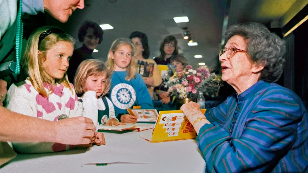 Beverly Cleary var en älskad barnboksförfattare. Arkivbild.