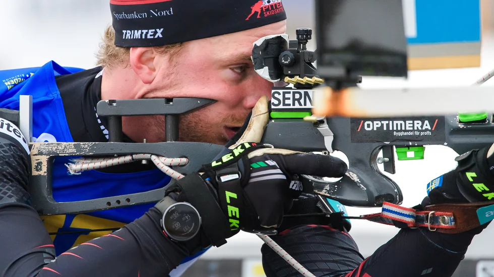 Jesper Nelin, Piteå Skidskytteklubb, vann SM-guld i Östersund. (Arkivbild)