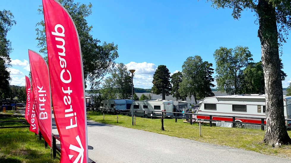 Bredsands camping drivs nu i kommunal regi. 
