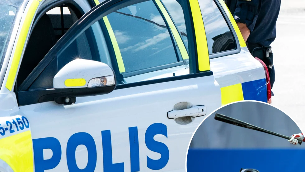 En Torshällabo i 40-års åldern åtalas för rån och olaga och olaga hot mot två män i maj förra året.