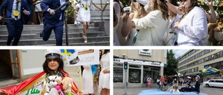 Så rapporterade vi direkt från studentfirandet i Linköping