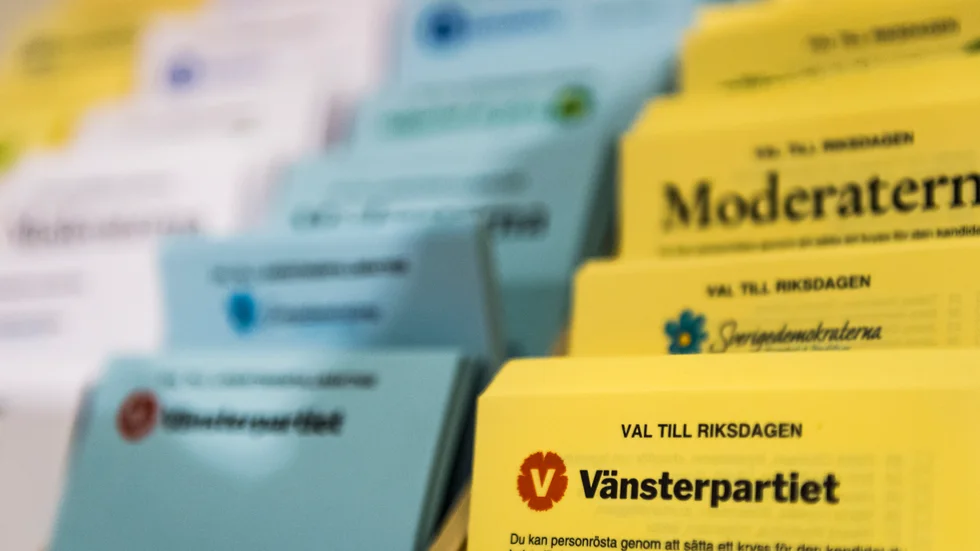 Snart är det val.