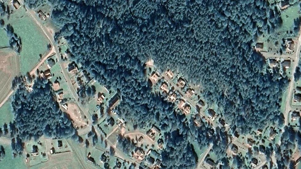 Området kring Skogsvägen 17
