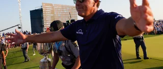 Mickelson höll undan och skrev historia