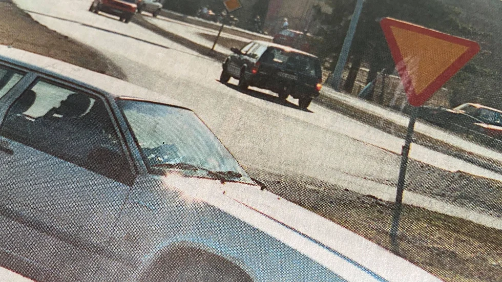 Kuriren för 25 år sedan: I Talltullrondellen skedde de flesta trafikolyckorna under 1995.
