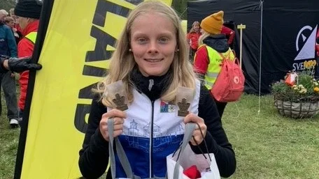 Cajsa Alenius Nyköpings OK tog brons på USM.