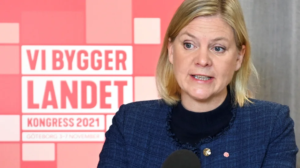 Vinstintresse för skolägare och utbildning går inte ihop, enligt finansministern och den tippade nya S-ledaren Magdalena Andersson.