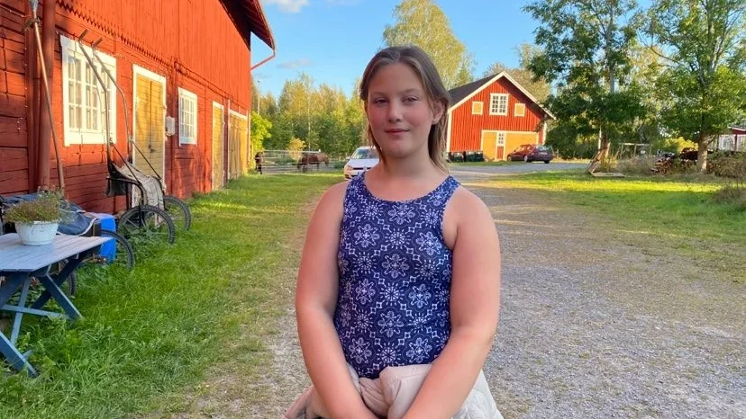 Idag är Saga cancerfri.