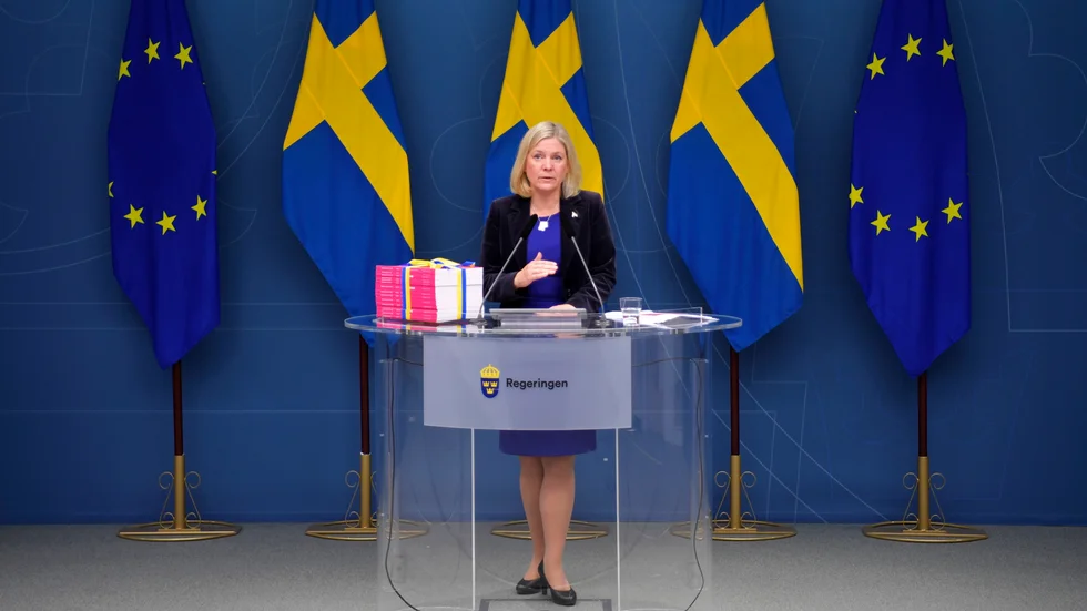 " I höstens budget prioriterar vi välfärden. Därför får Gotland 46,5 miljoner extra i generella statsbidrag".