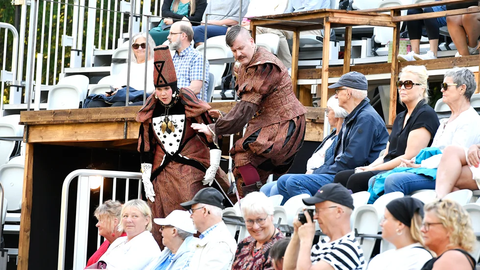 ”Romeo och Julia” spelas i Medleforsparken till 18 juli.