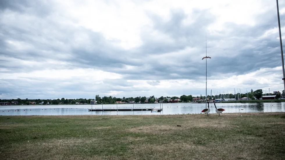 Krutuddens badplats i Östhammar är en av platserna som inspekterats.