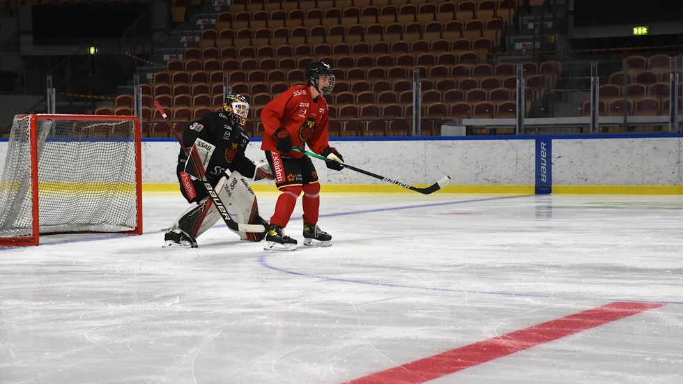 Jonathan Reinholdt tillhör Luleå Hockeys J18-lag.