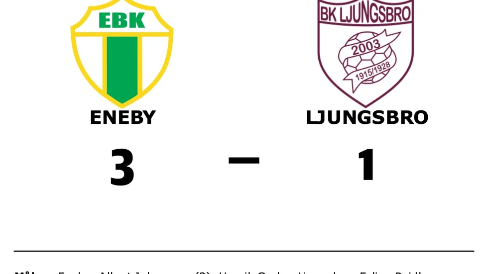 Eneby BK vann mot BK Ljungsbro