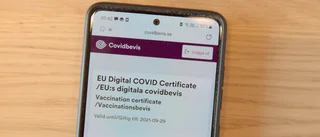 För lång väntetid för ett covidbevis