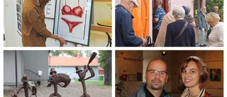 BILDEXTRA: Så var den stora konstrundan i Vadstena