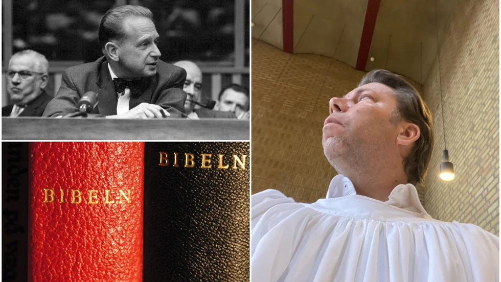 Mats Uddin studerar till präst, med Gud och Dag Hammarskjöld har han fört samtal även under tiden han skrev boken.