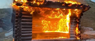 Grillstuga på Vitberget brann – misstänkt skadegörelse