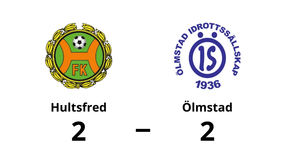 Hultsfreds FK spelade lika mot Ölmstads IS