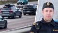 Stor poliskontroll på E4: ”Försöker profilera yrkeskriminella”