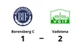 Uddamålsseger för Vadstena mot Borensberg C