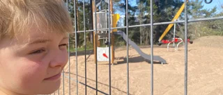 Lekplatsen har varit stängd i snart 30 veckor