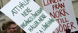 Jag blir provocerad av ledarsidans tal om lägstalöner