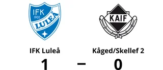 Elisa Bergenstråle matchhjälte för IFK Luleå mot Kåged/Skellef 2
