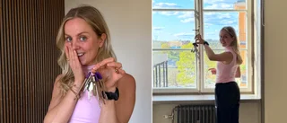Josefine, 22, köpte lägenhet med dusch i köket – för tre miljoner