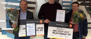 Utdelning av årets stipendium