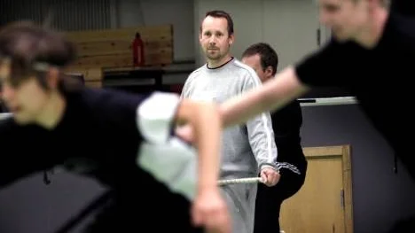 Fredrik Norberg, Wibax Patriots tränare, hoppas på andra raka segern i måndagens prestigematch hemma mot Skellefteå. Det skiljer endast en poäng mellan lagen. (Arkivbild)