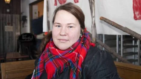 Jenny Israelsson Skoglund har själv lärt sig samiska sedan hon blev vuxen. Nu vill hon inte att hennes samisktalande barn ska förlora sitt språk.