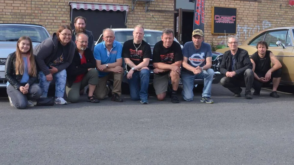 Styrelsen i Classic motor meet.