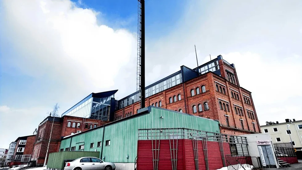Bryggeriet. En av platserna där tyskarna förvarade materiel under andra världskriget låg här.