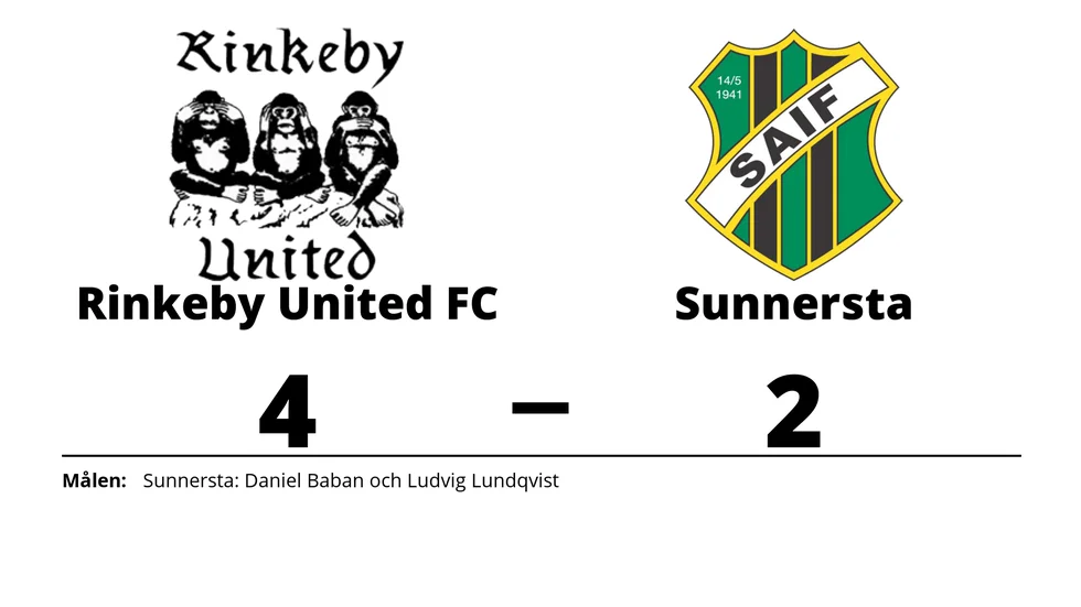 Rinkeby United FC vann mot Sunnersta AIF