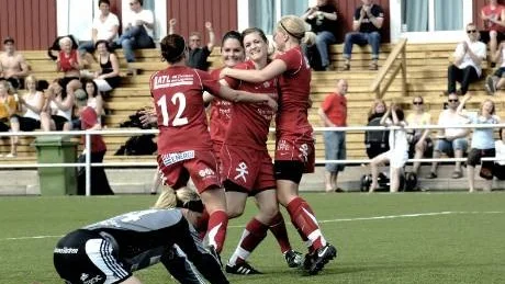 Värvat. Piteå hoppas på stordåd. I och med värvningen av de två amerikanskorna hoppas laget kunna kriga i toppen av division I. Foto: ROLAND S LUNDSTRÖM