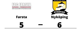 Nyköping vann borta mot Farsta