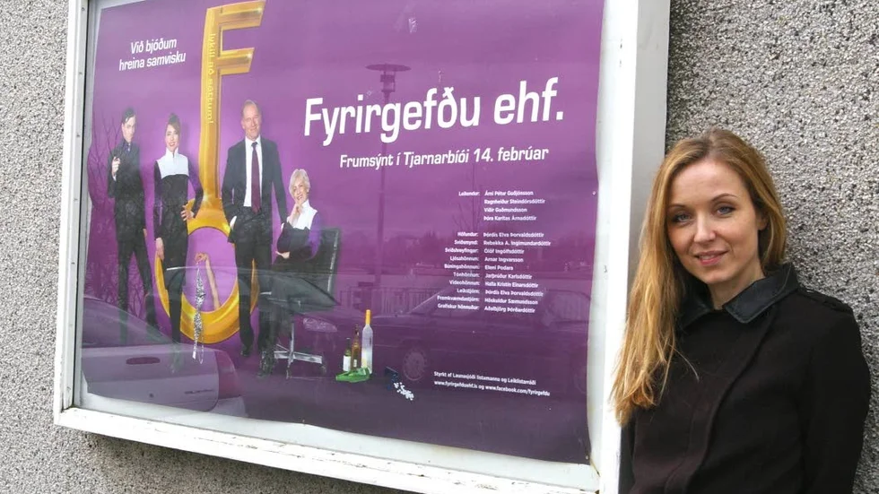 Dramatiker och aktivist. Thórdís Elva Thorvaldsdóttir skrev en pjäs om förlåtelse och försoning i kölvattnet av den isländska finanskrisen. Som frilansande kulturarbetare är hon van vid att jobba på utan större ekonomiska möjligheter.