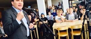 Löfven talade i Luleå