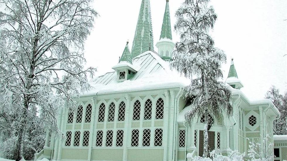 Jokkmokks kyrka.