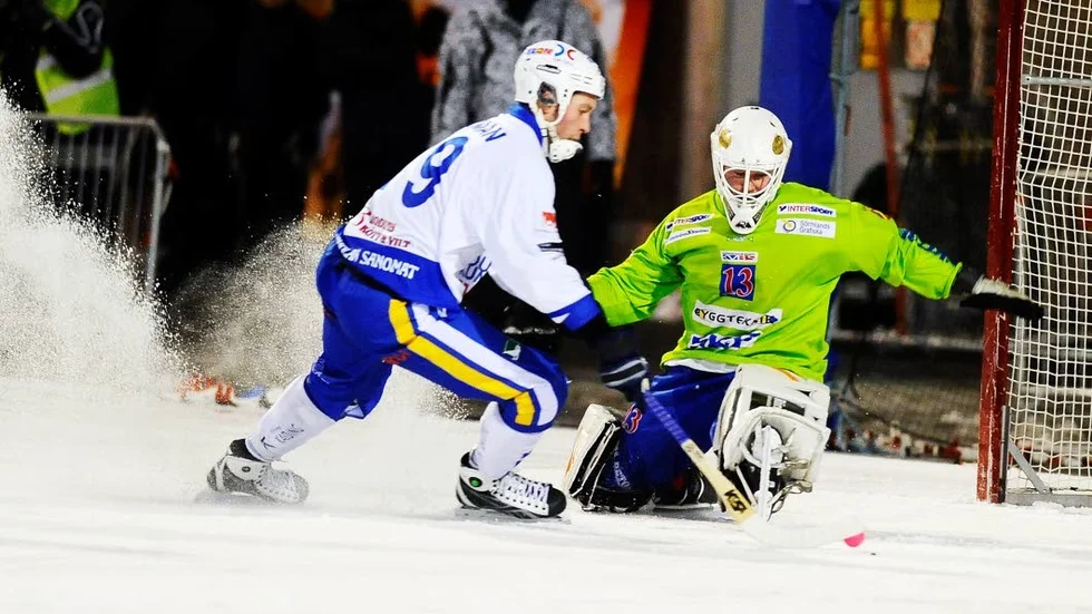 SEGER. Antti Ekman stod för två mål.