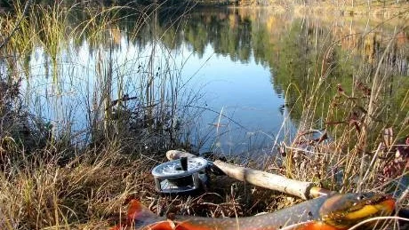GIVANDE RÖDINGFISKE. Höstfiske är ömsom vin ömsom vatten, ena dagen snöslask och hårda vindar, nästa nappande öring och klarblå himmel.
