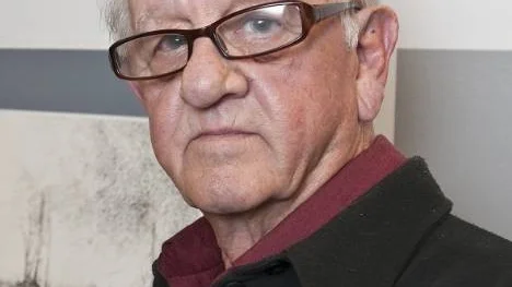 Konstnär Pelle Granberg, Gråträsk, bidrog med konstverket "Kartan" till Bok och bild i Luleå. (Arkivbild)