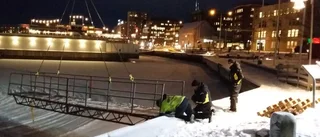 Nu öppnar isbanan