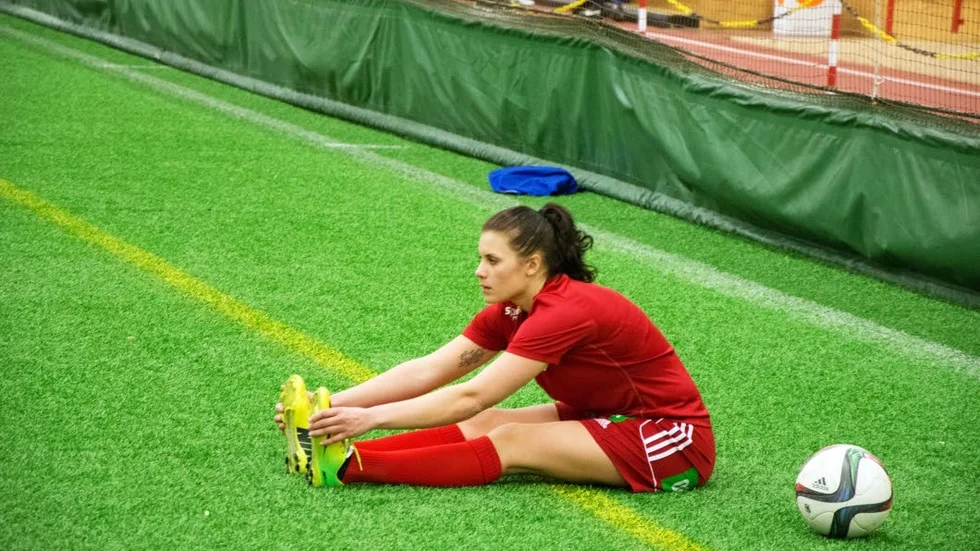 Skadedrabbad. Hanna Pettersson är på väg tillbaka.