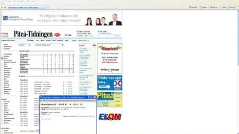 Nysats- ning på PT:s hem- sida: Lokala resultat, fakta och tabeller.