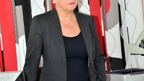 BARNMORSKEJAKT. Kerstin Nyberg, vårdchef, talade sig varm för yrket vid en informationsträff på Gällivare sjukhus i torsdags.