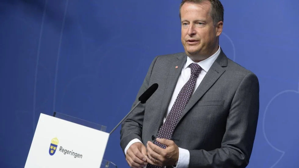 Anders Ygeman (S). Presenterar nya åtgärder mot terrorism.