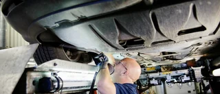 En till plats att besikta bilen