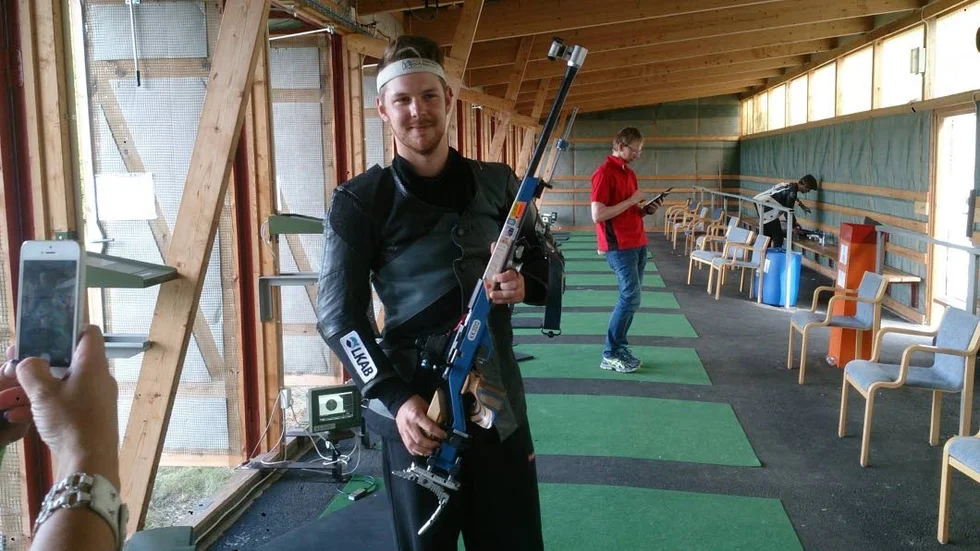 Förväntansfull. På söndag gör Emil Johnsson debut i världscupen.